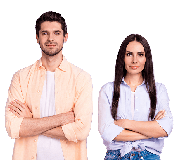 pareja de cooperativistas
